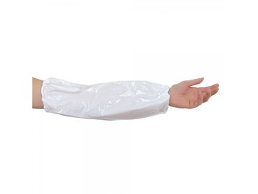 оversleeves 40 cm, 20 mkr, LDPE, 100 pcs. white